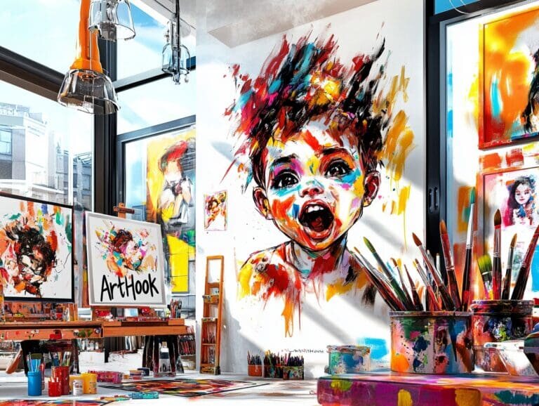    Цветовая гамма детских портретов: как яркие цвета влияют на развитие и настроение вашего ребенка Art-Hook.Ru