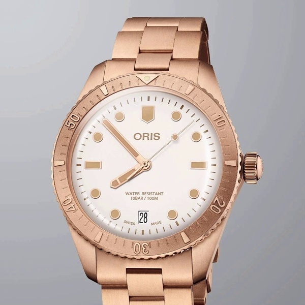 Oris Divers Sixty-Five Cotton Candy — «White Star»