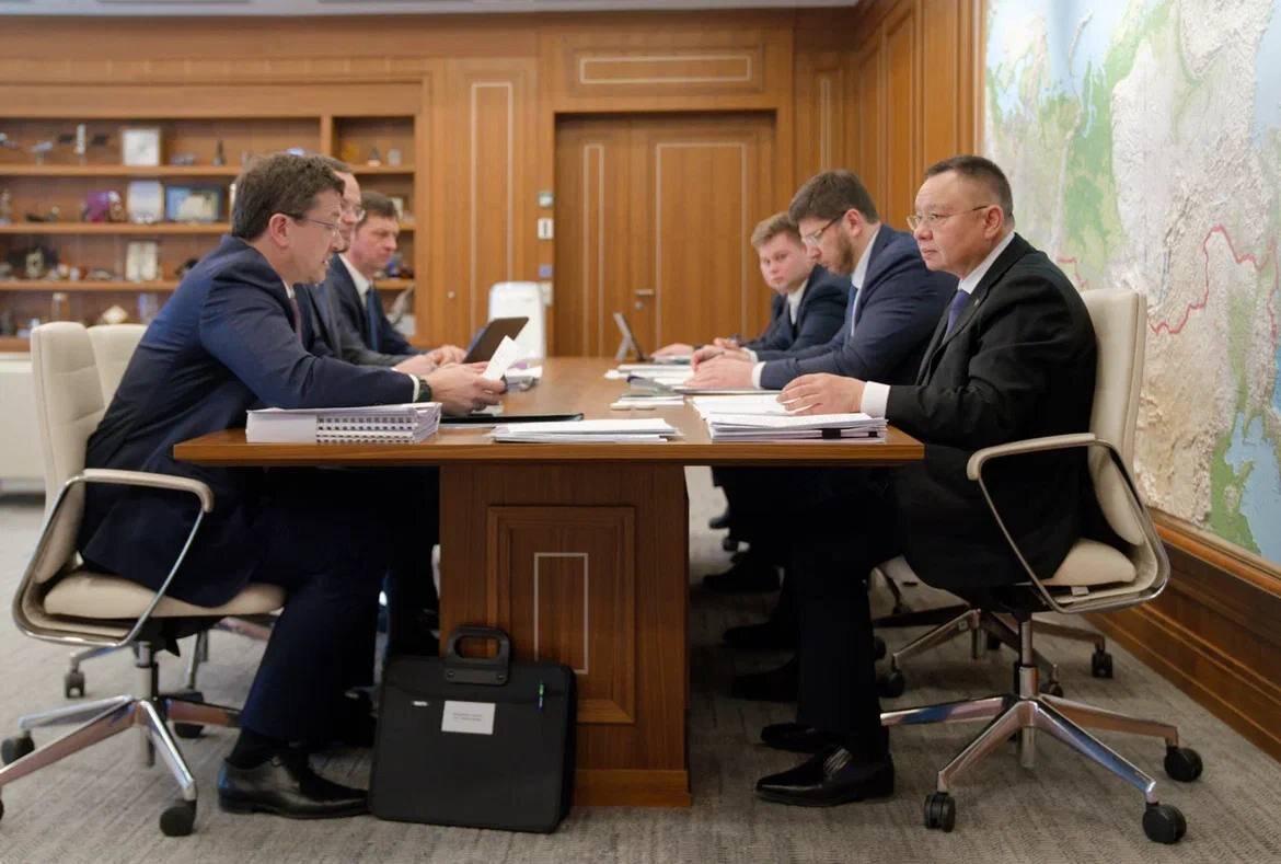    Глеб Никитин рассказал Иреку Файзуллину о достижениях строительной отрасли Нижегородской области