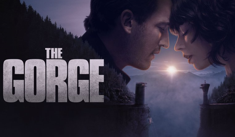 Постер к фильму "Ущелье", 2025г. Режиссер Скотт Дерриксон.