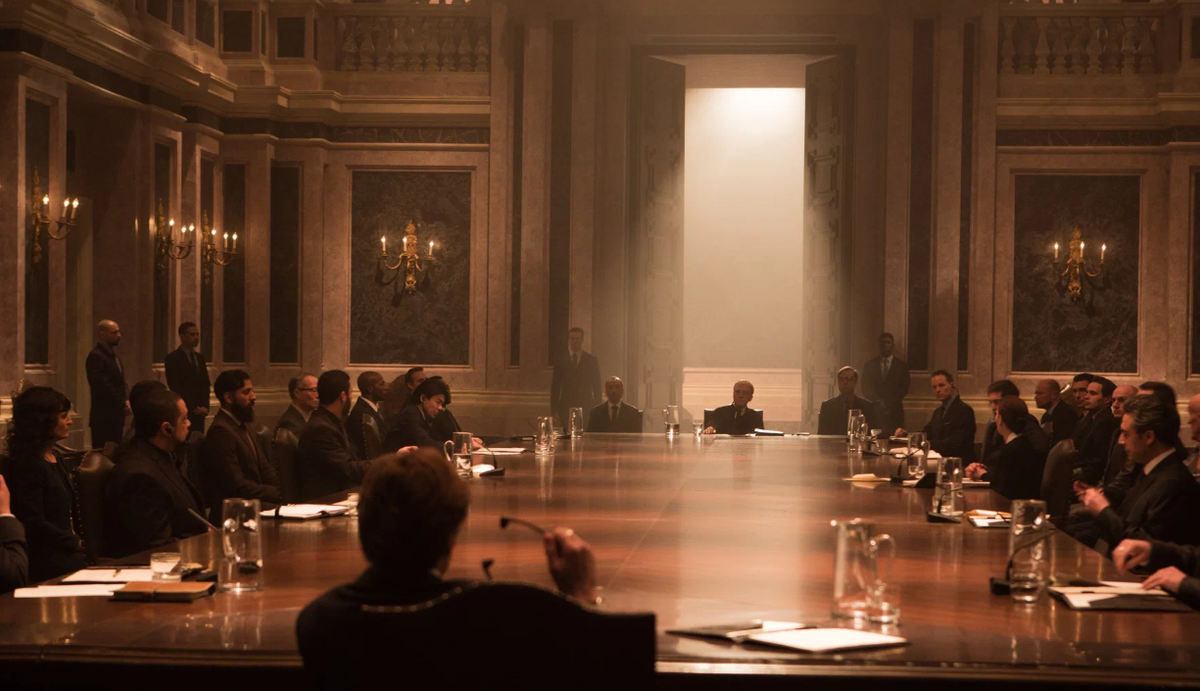 Кадр из фильма "007:Спектр", 2015 г. Режиссер Сэм Мендес.