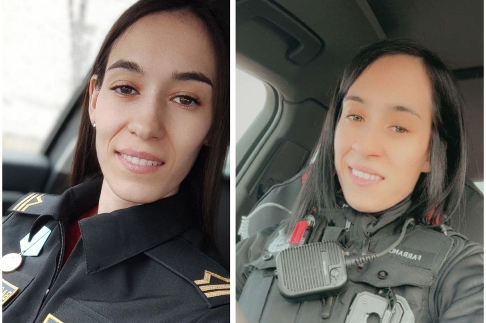    Слева девушка из России, справа - ее сестра из США Фото: предоставлено героем публикации