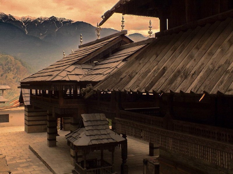 Храм богини Трипура Сундари в Наггаре. Фото - Валерий Гаркалн