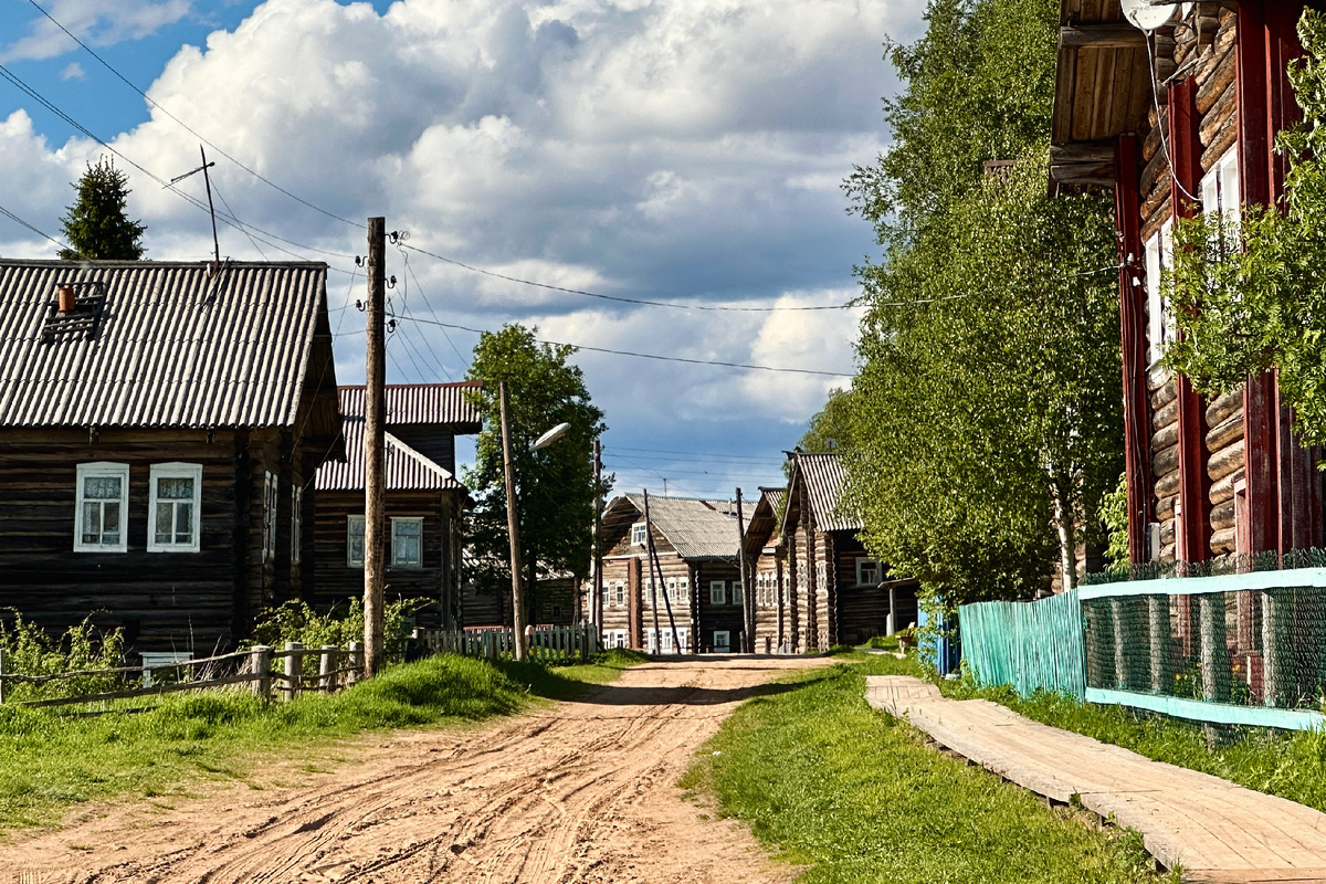 улица деревни Кимжа