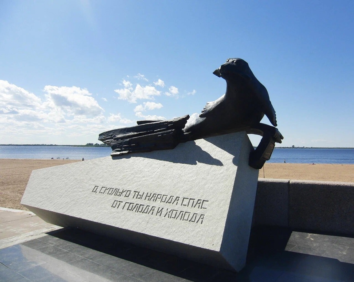 Архангелогородцы считают тюленя своим спасителем — жир и мясо ластоногих помогли многим жителям избежать голода и холода во время войны. Фото: александр т. / Яндекс Карты