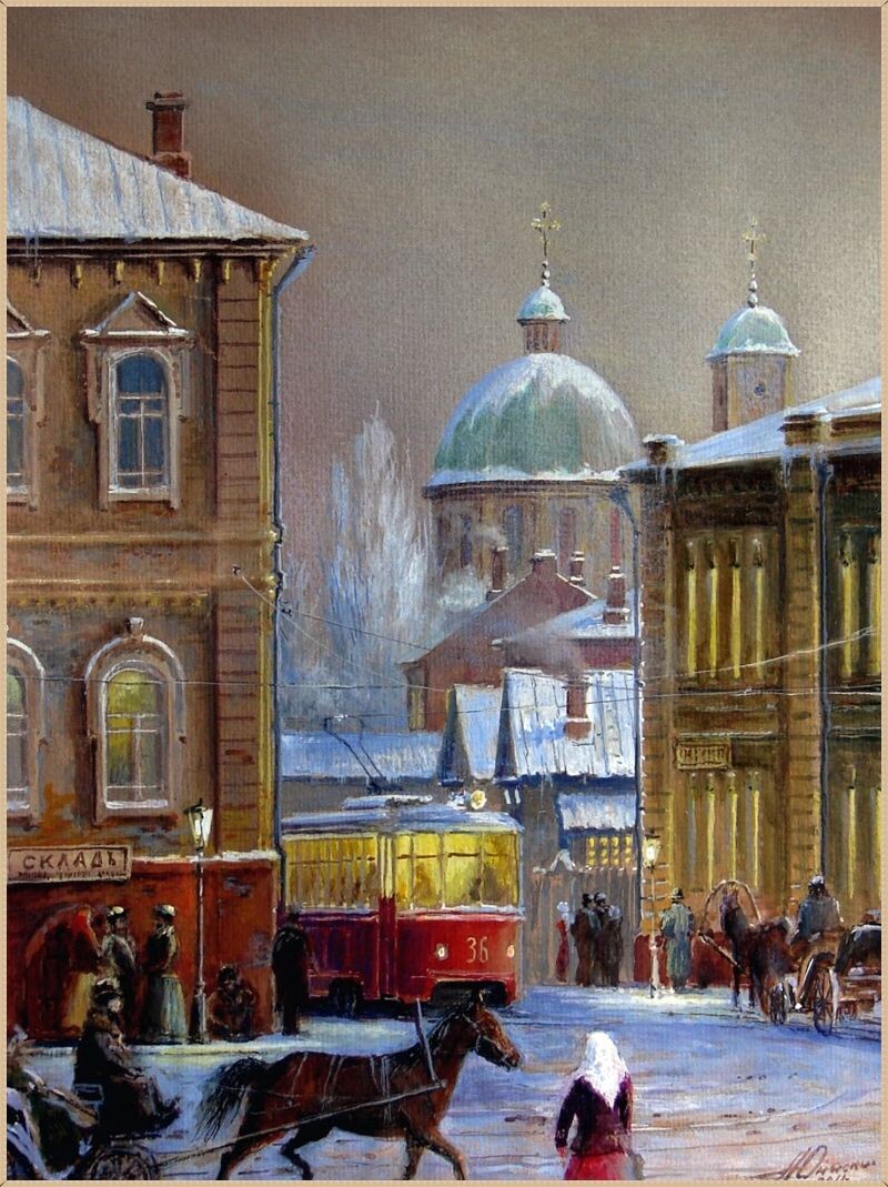 © Юрий Анискин. Старая Астрахань. Вечер.