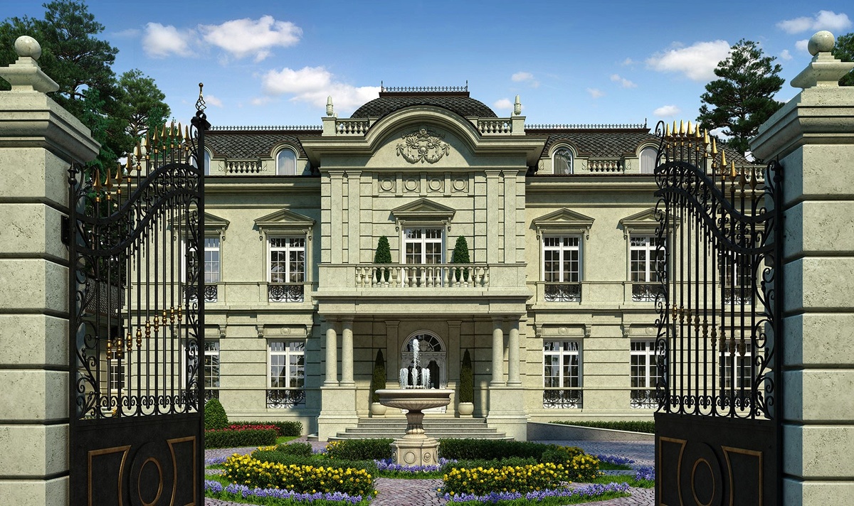 КП Миллениум Парк. Дом с деревянными окнами