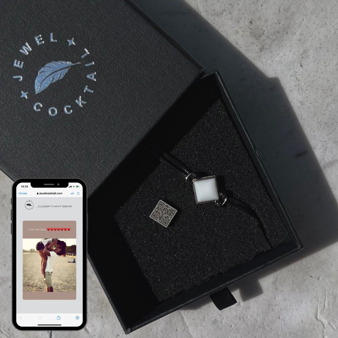 Женский Hi-Tech браслет с твоим смыслом