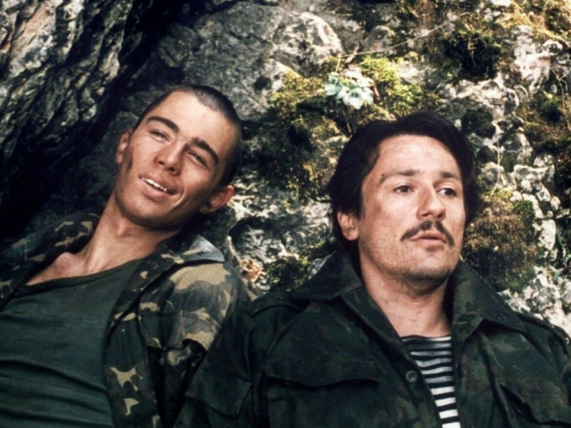 С. Бодров в фильме отца "Кавказский пленник" (1995) 