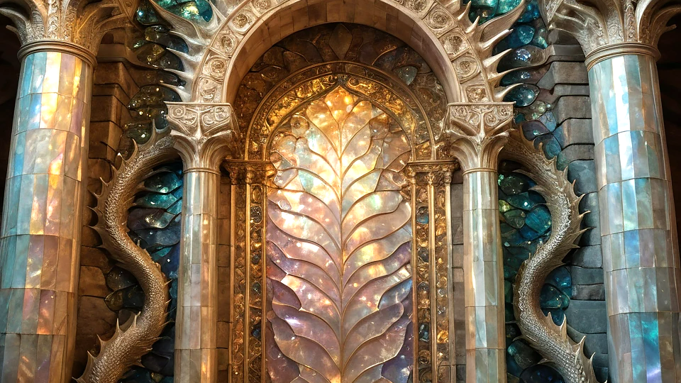 Тибетский зал просвещения, по легенде построенный атлантами