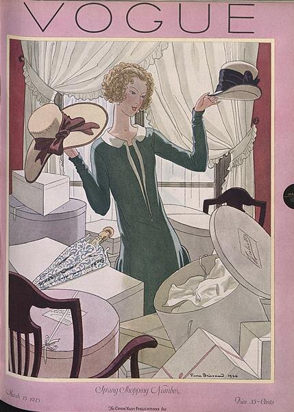 Обложка мартовского номера американского VOGUE за 1925 год