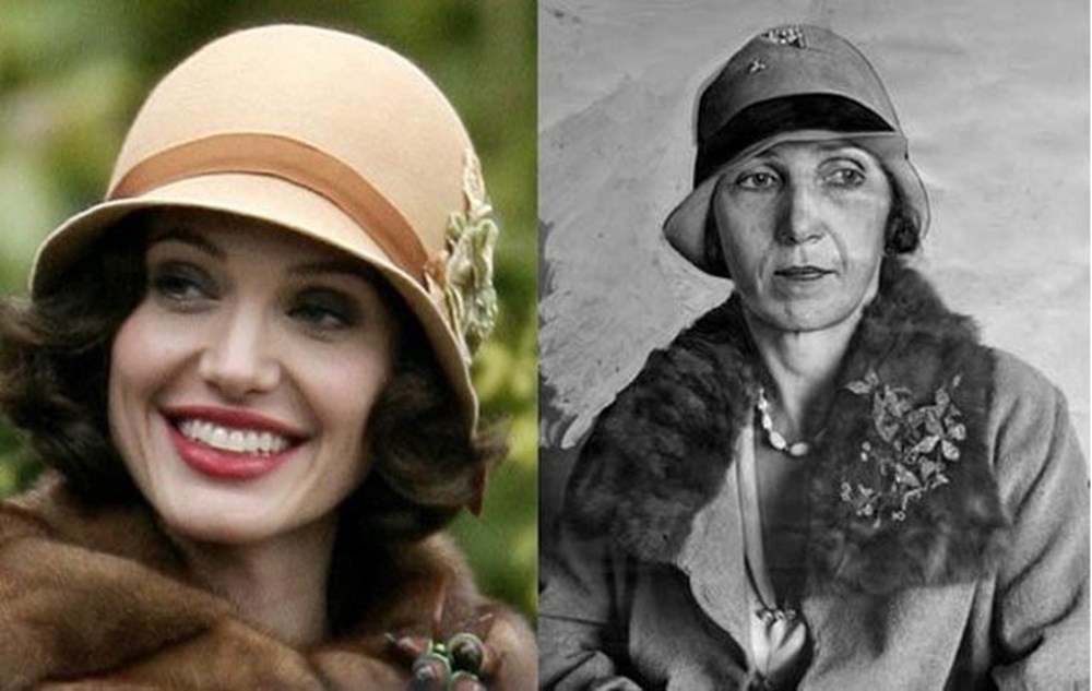 Анджелина Джоли и реальная Кристин Коллинз