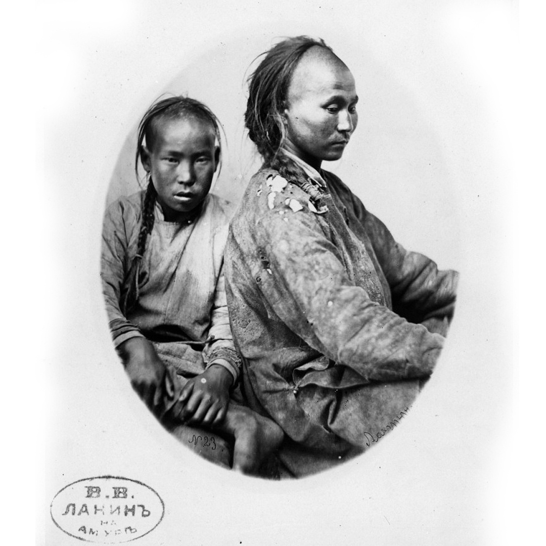 Гольды с верховьев р. Амура - «Альбом Амура и Уссурийского края». 1865 г. Составитель Ланин В.В. 