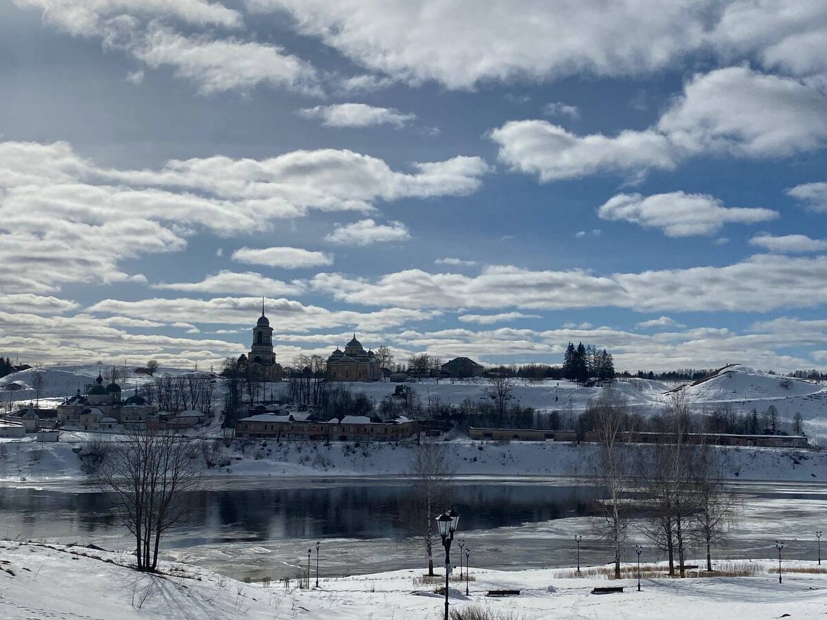 Г.Старица Тверской обл. 18 марта 2024.