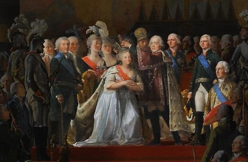 Коронация Павла I и императрицы Марии Федоровны