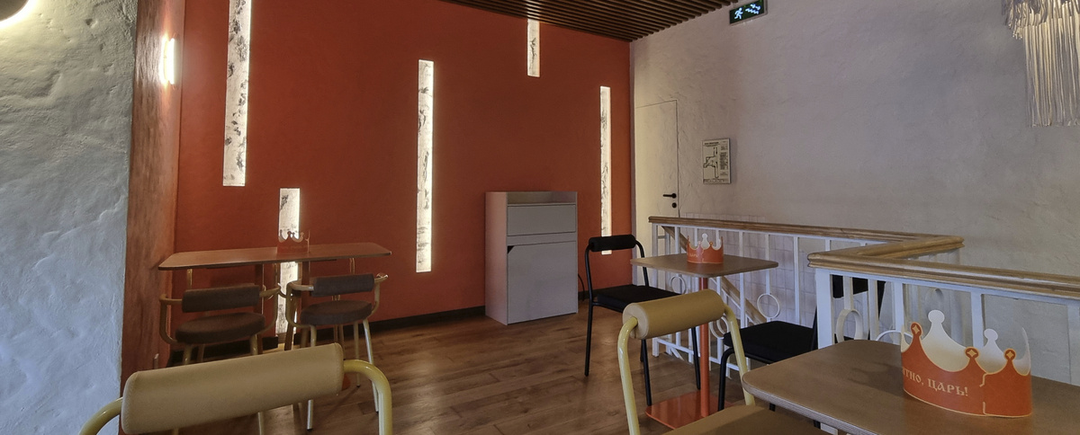 "Царь-Курник", интерьер, 2 ур.