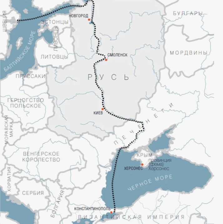 Путь "Из Варяг в греки"