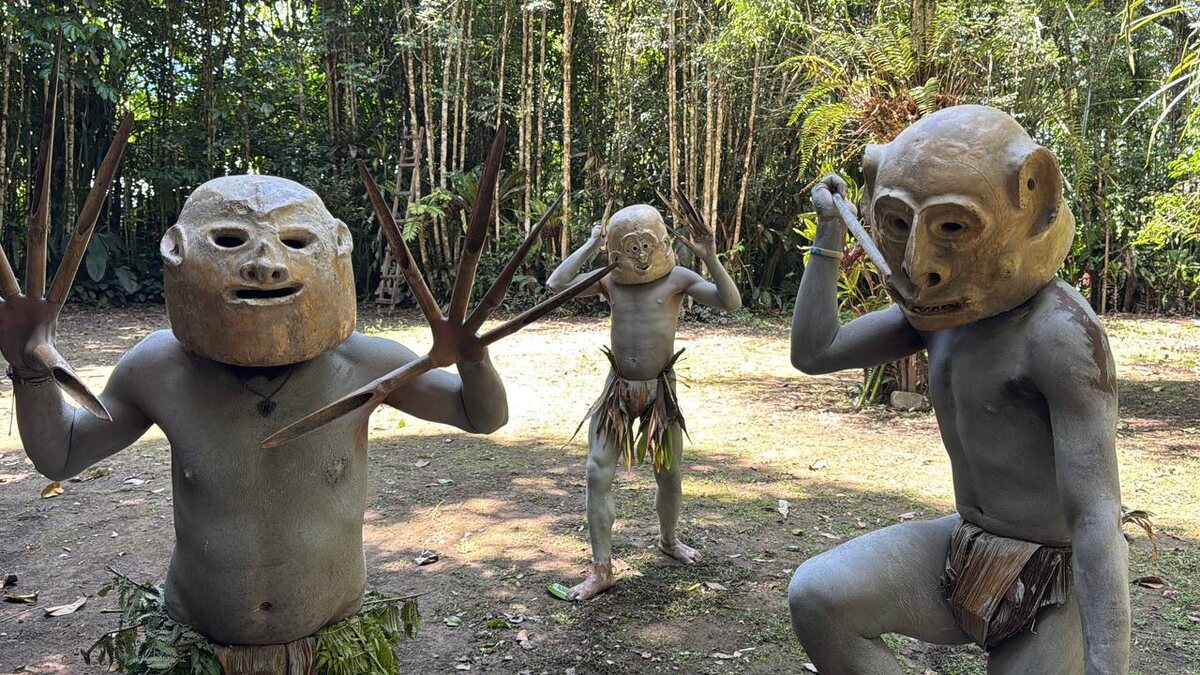 Если увидишь таких в джунглях, точно испугаешься...