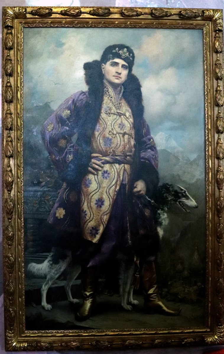 Портрет Феликса Юсупова, 1919 год, Линс
