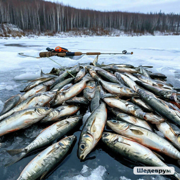 Виртуальный улов, как его видит искусственный интеллект.