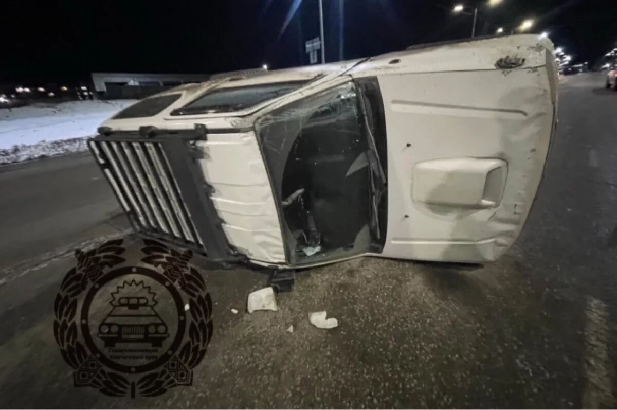    В столице Камчатки опрокинулся «Сузуки» - в ДТП пострадал 5-летний ребёнок