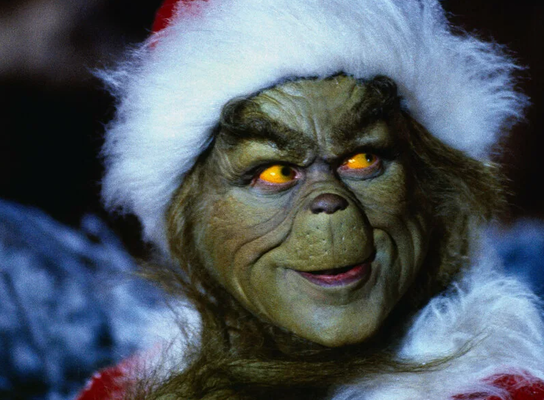 Гринч смотрит с восхищением на Банда-Ачех