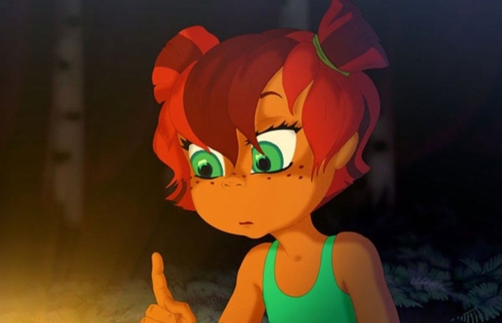 Кадр из мультфильма "Бабка Ёжка и другие..." 2008