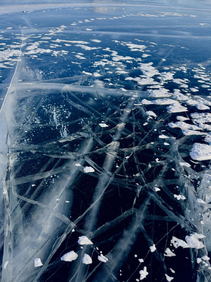 Лёд Байкала