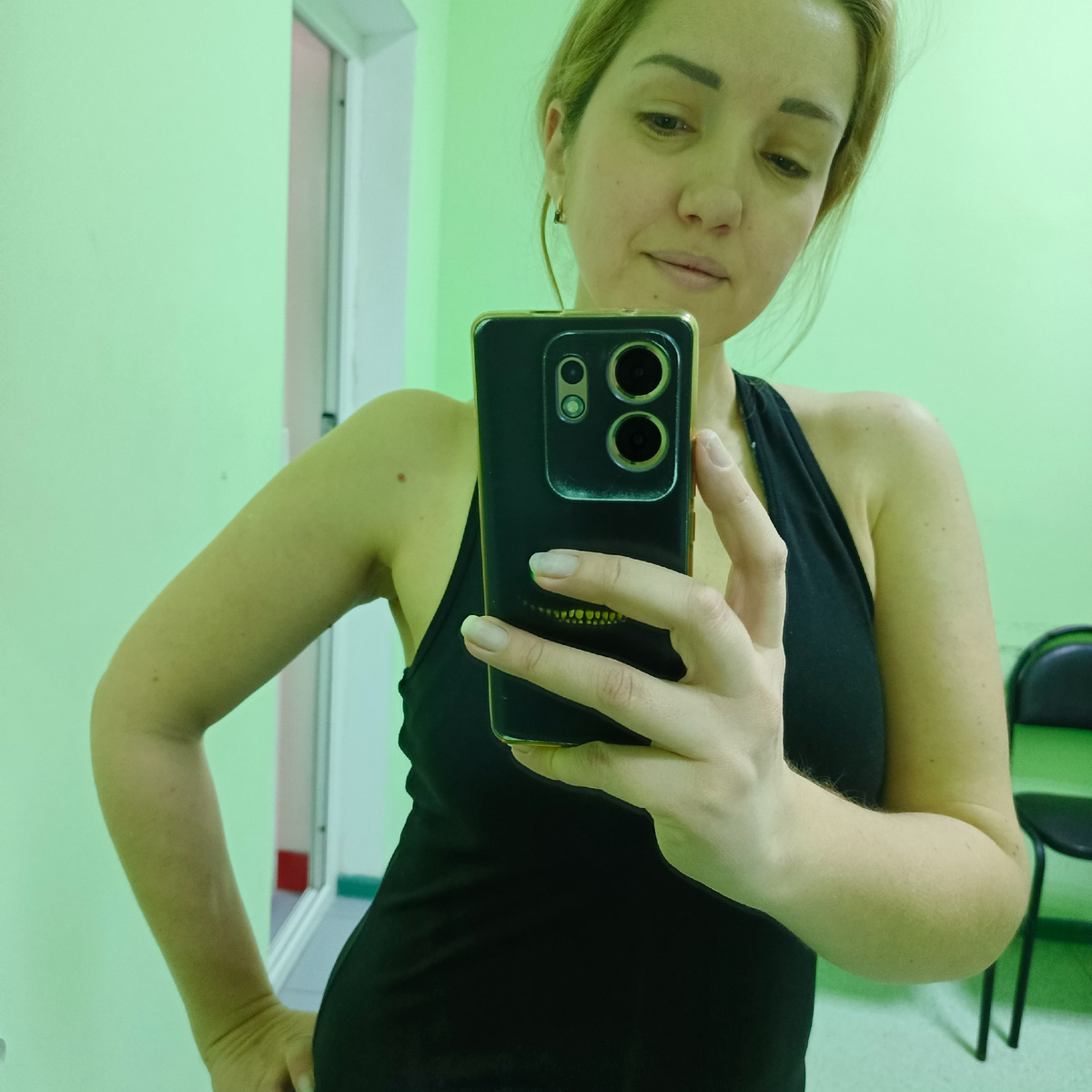 Довольная морда после пилатеса