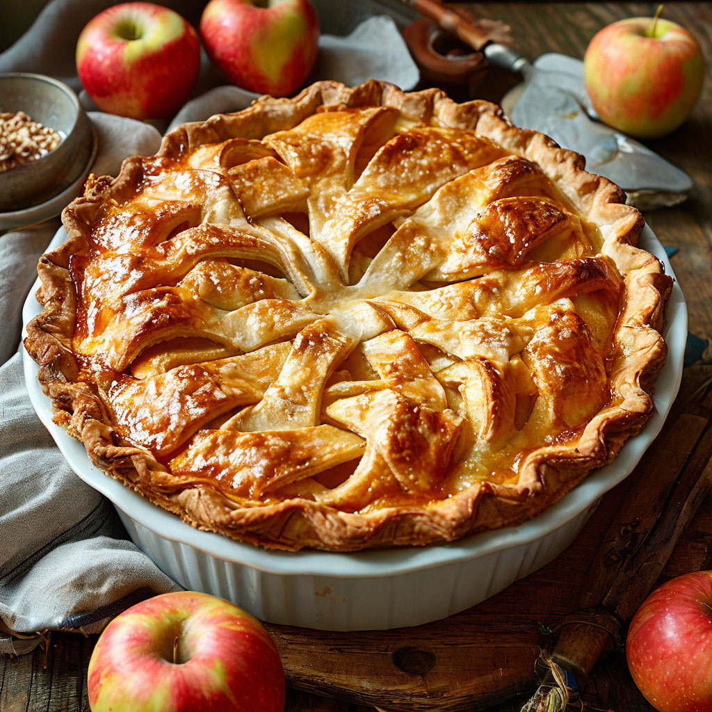 Яблочный пирог 