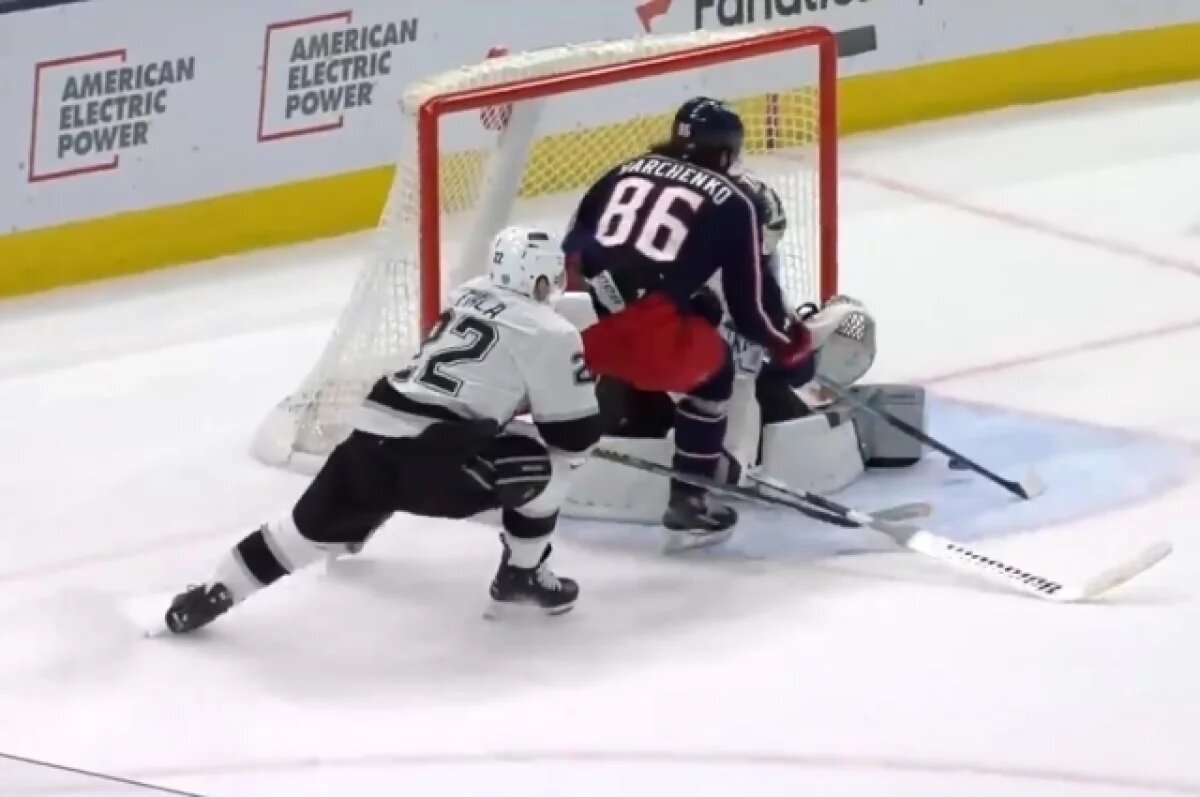    Марченко побил личный рекорд по забитым шайбам.