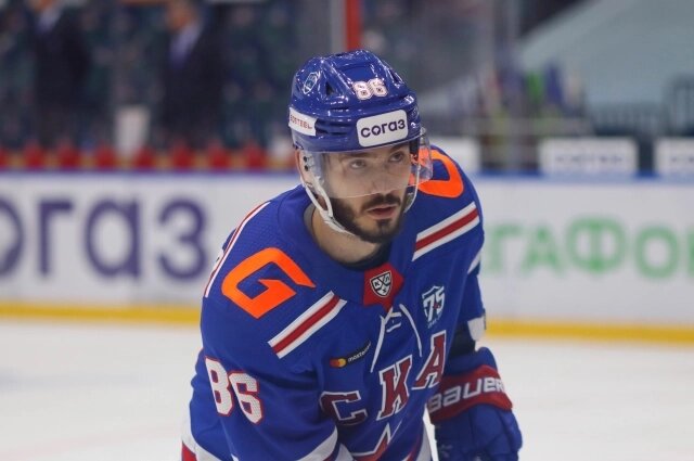    Марченко в составе СКА. Фото:  www.globallookpress.com/ © Maksim Konstantinov