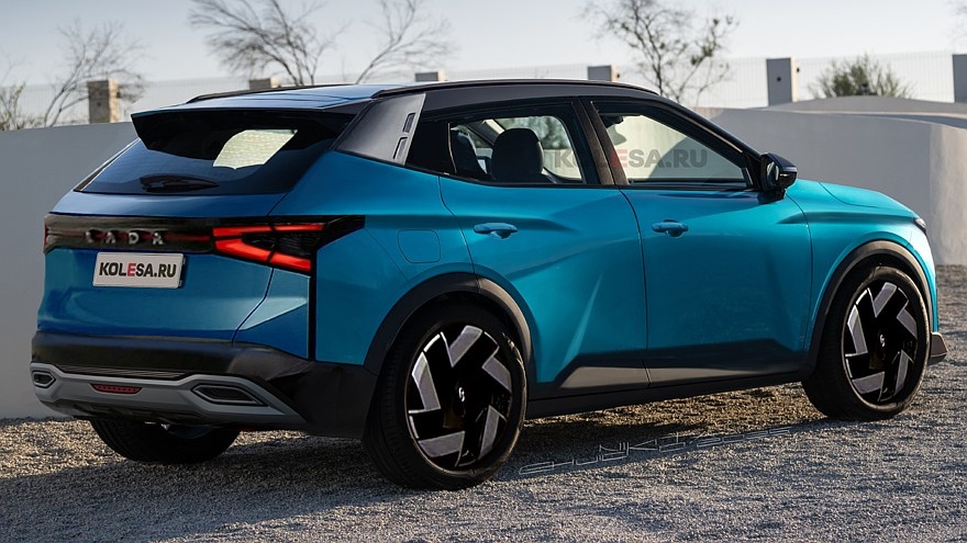    Рендер нового кроссовера Lada