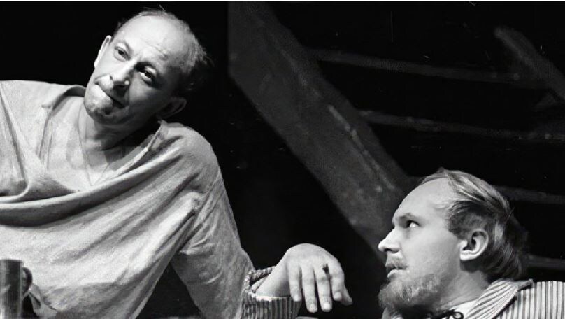 Мягков и Евстигнеев на сцене «Современника»