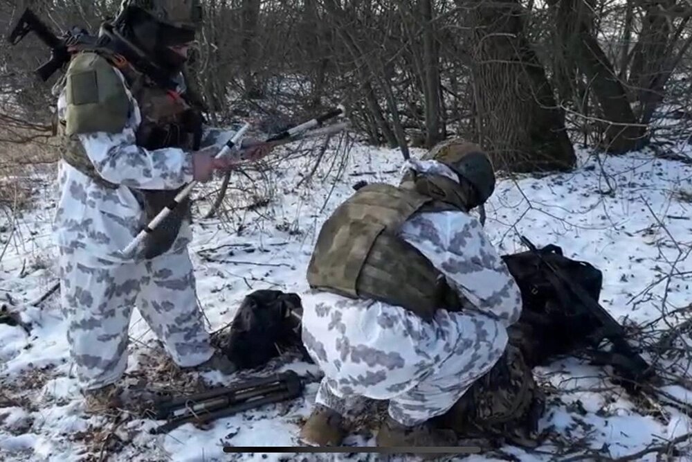    Оборудование позиции отделением БПЛА. Фото: Министерство обороны РФ