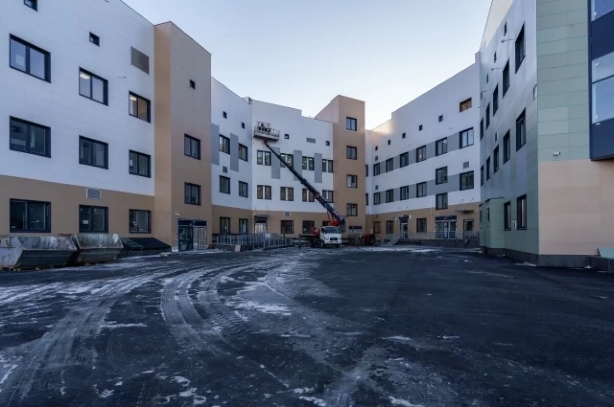    На Камчатке завершить строительство 2 этапа больницы планируют раньше срока