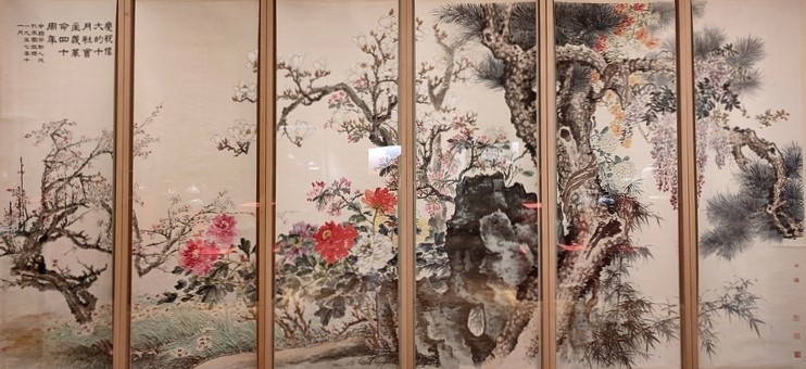 Коллектив авторов. Пусть расцветают все цветы. 1957. Бумага, тушь, водяные краски.