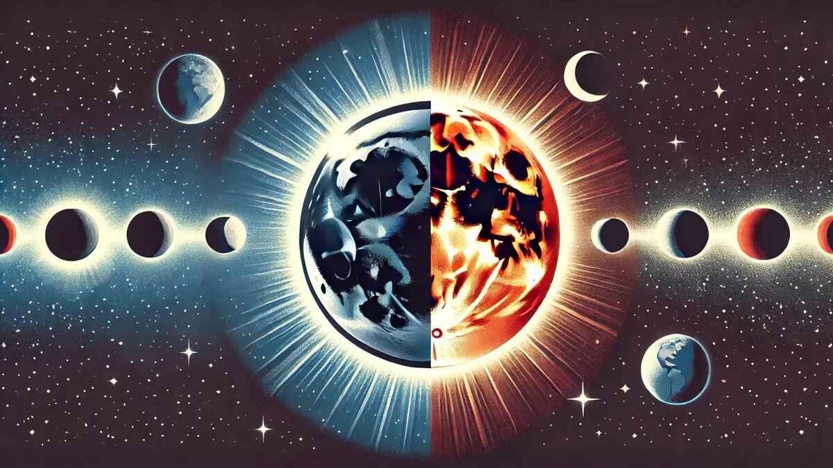 В марте земляне будут наблюдать сразу два затмения. Источник: 1MI