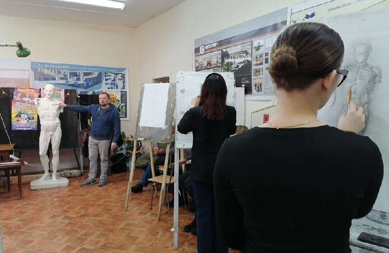    На отборочном этапе (фото: Камышинского филиала Волгоградского государственного института искусств и культуры (ВГИИК)