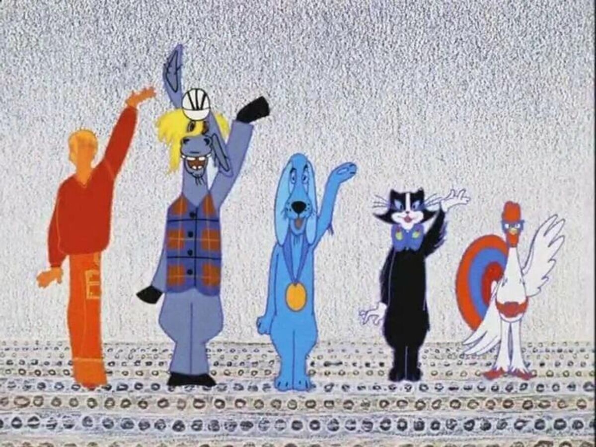 Кадр из мультфильма "Бременские музыканты"© Союзмультфильм (1969)