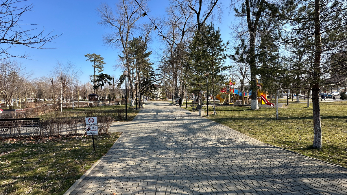 Вот, собственно говоря и весь парк в Крымске