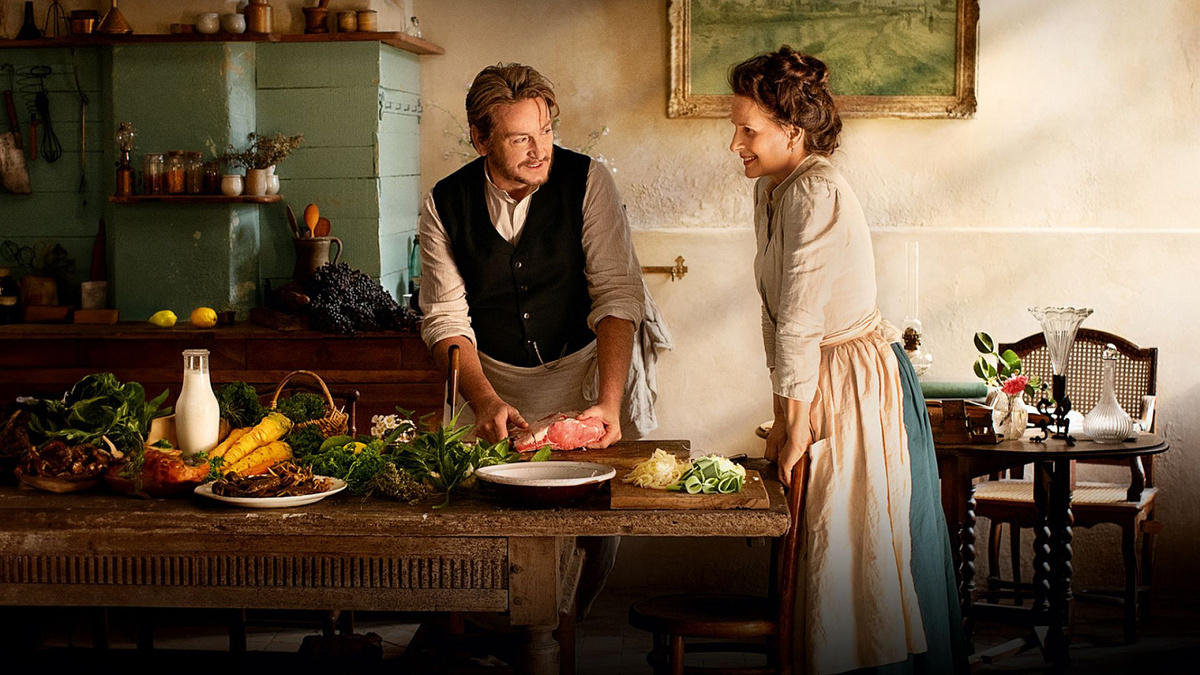 «Рецепт любви»: Бенуа Мажимель и Жюльет Бинош