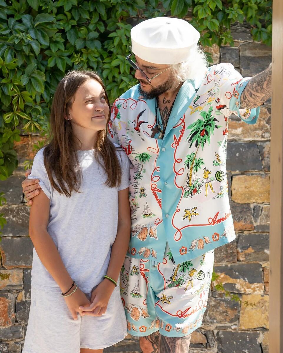 Филипп Киркоров с дочерью. Фото: соцсети/@fkirkorov