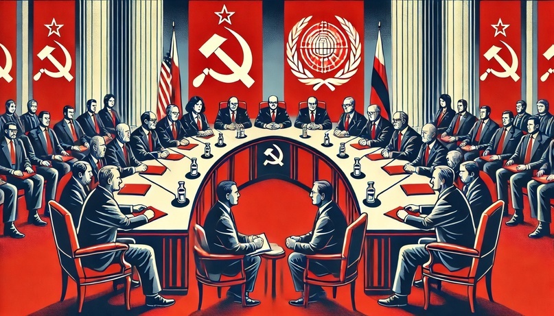 Создать карусель"Political Debate: Ideology vs. Authority"