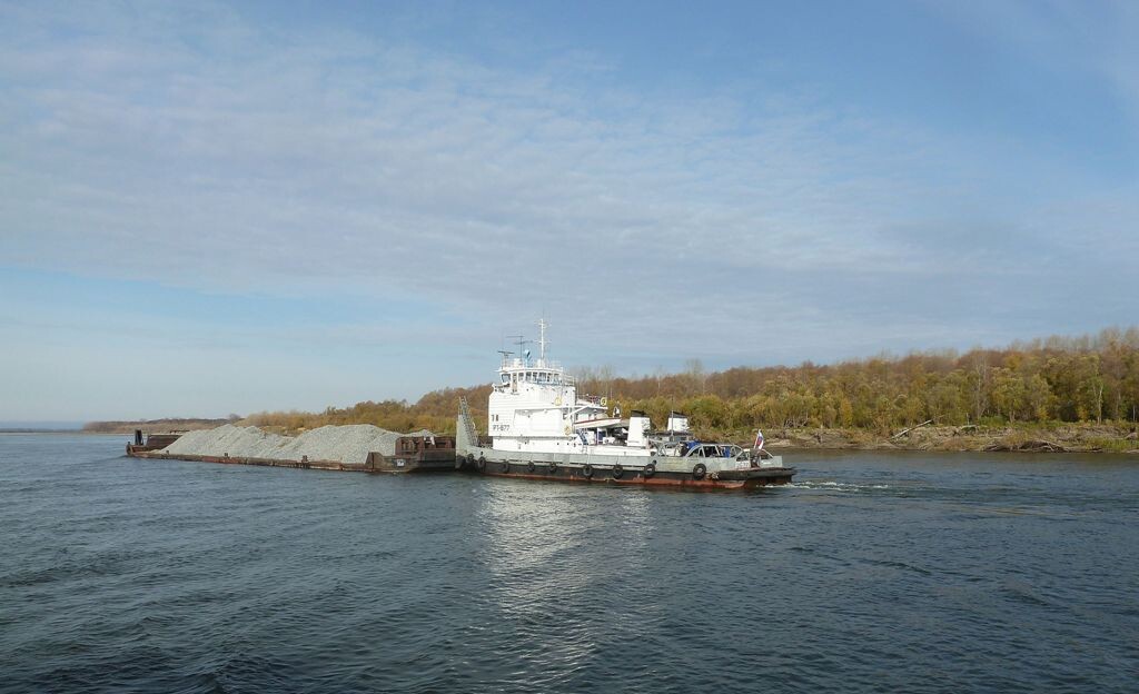 Да, у нас речной поселок , с вот такими, привычными видами. 