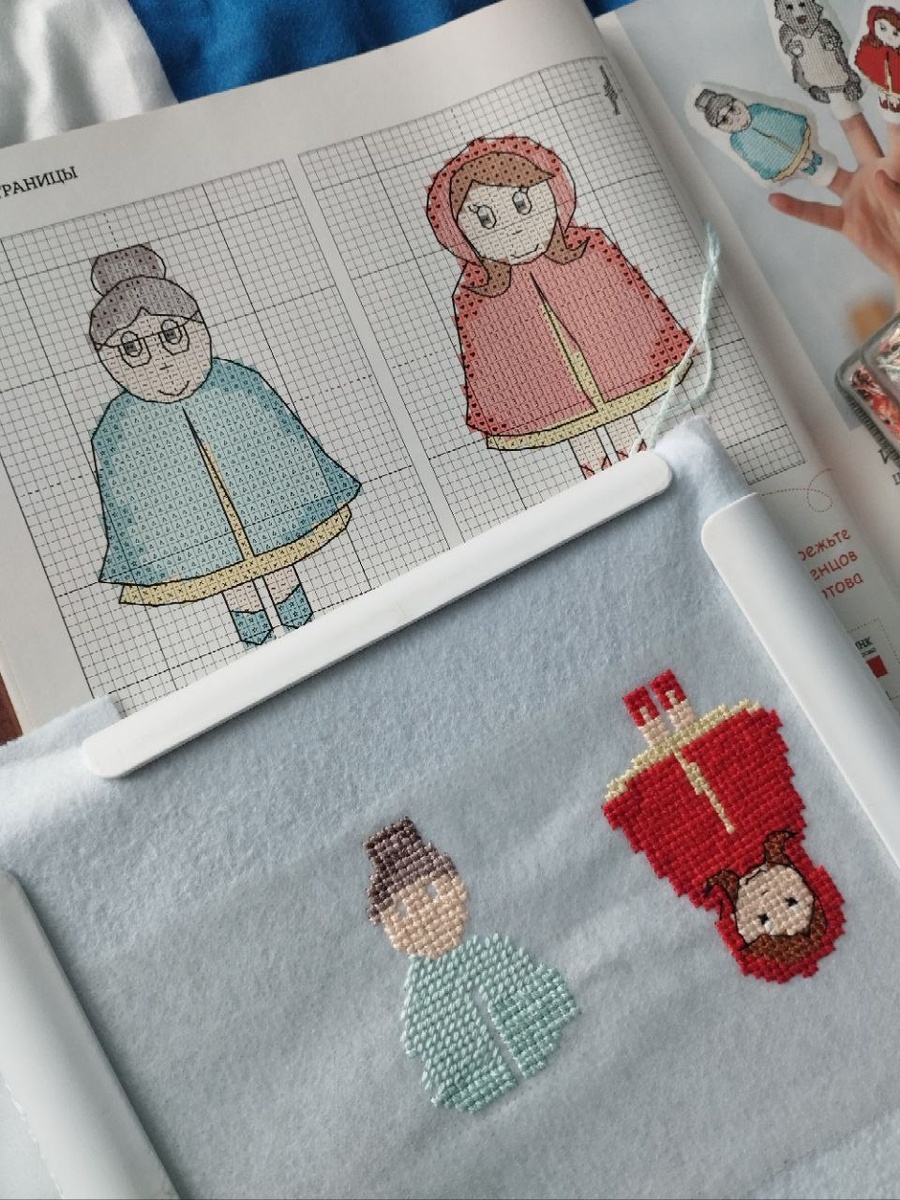 Появилась бабуля