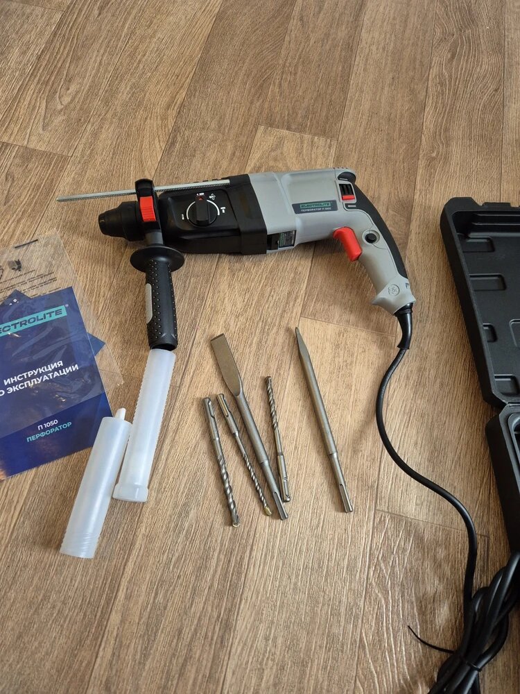 Ударный электрический перфоратор для дома Electrolite П1050