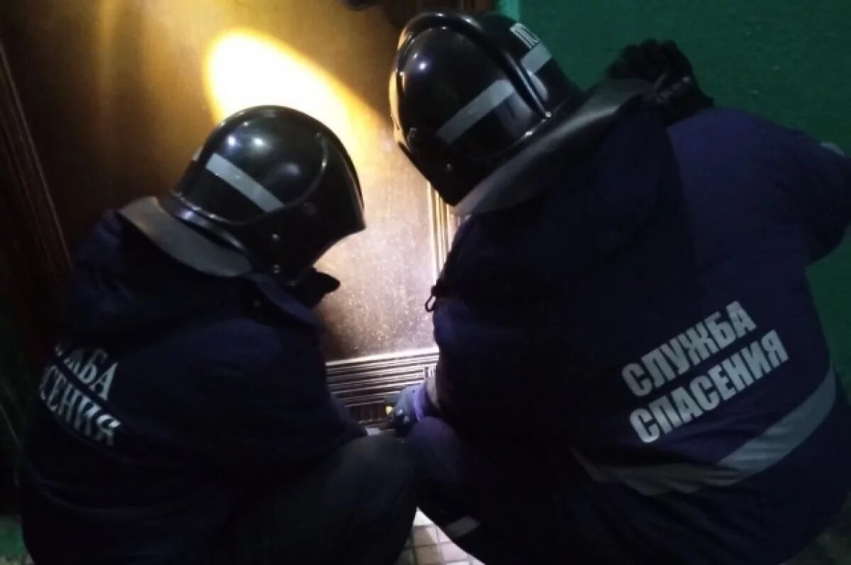    Ульяновские спасатели помогли женщине, которая упала в запертой квартире