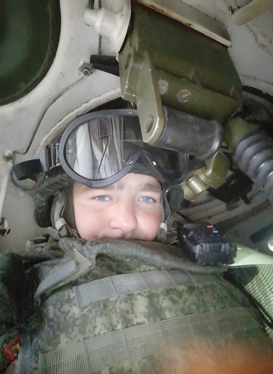 Нурсамад Нурсамадов в боевой обстановке