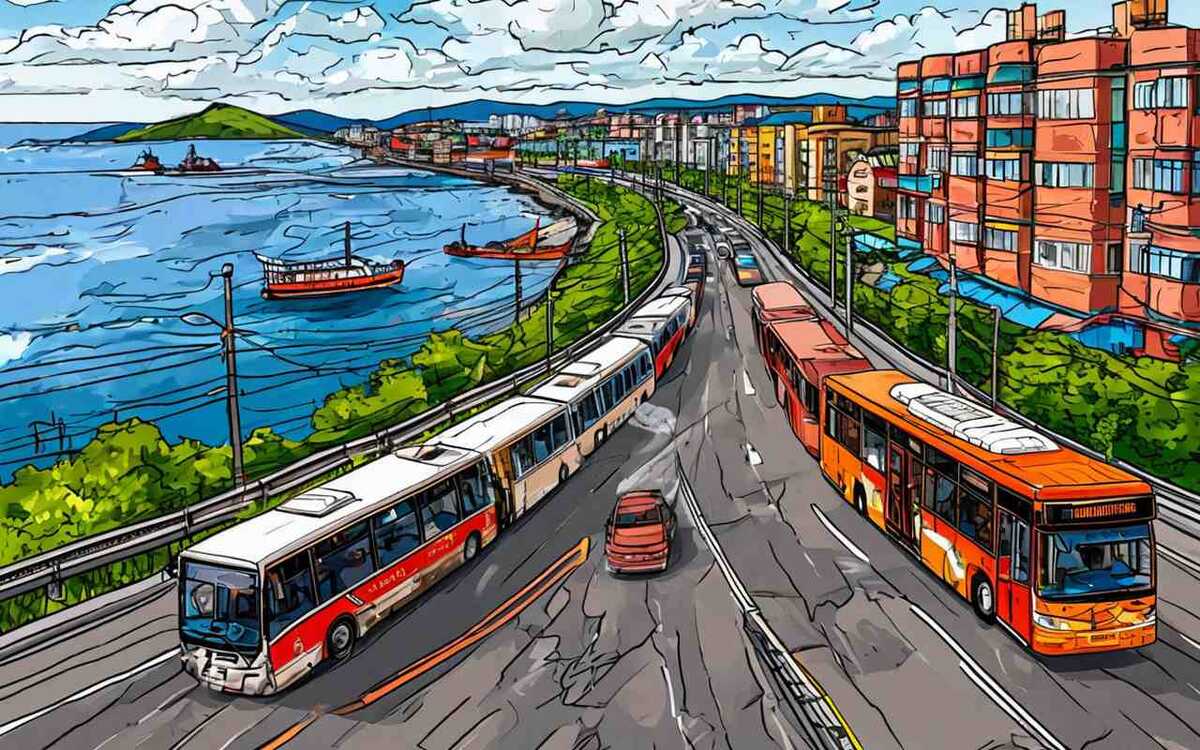    Владивостокский перевозчик «ВладАвто» оставил без рассмотрения иск бывшего совладельца о признании недействительным решения собрания участников Иллюстрация: нейросеть «Шедеврум»